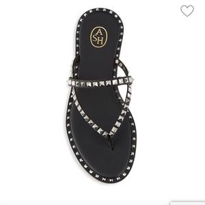 ASH studded sandals Sz 10